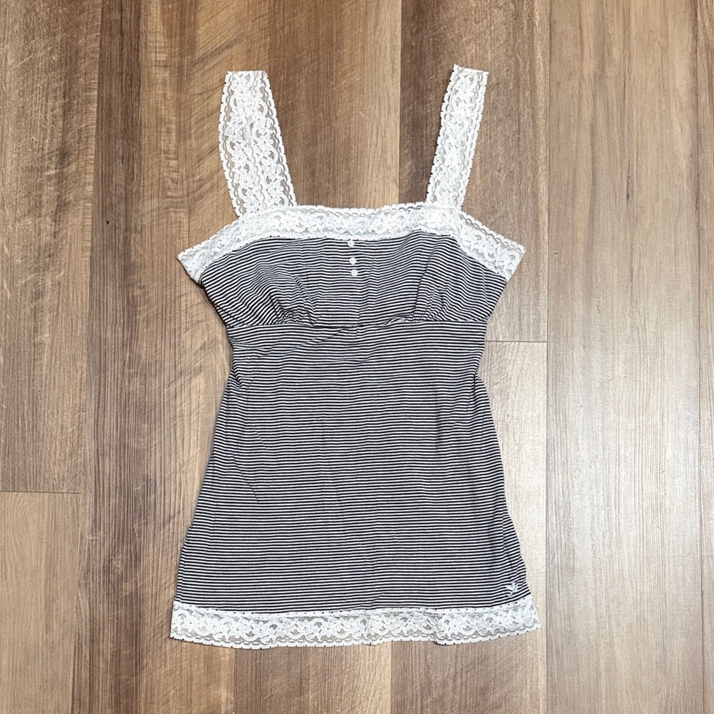 Aerie Lace Stripe Camisole